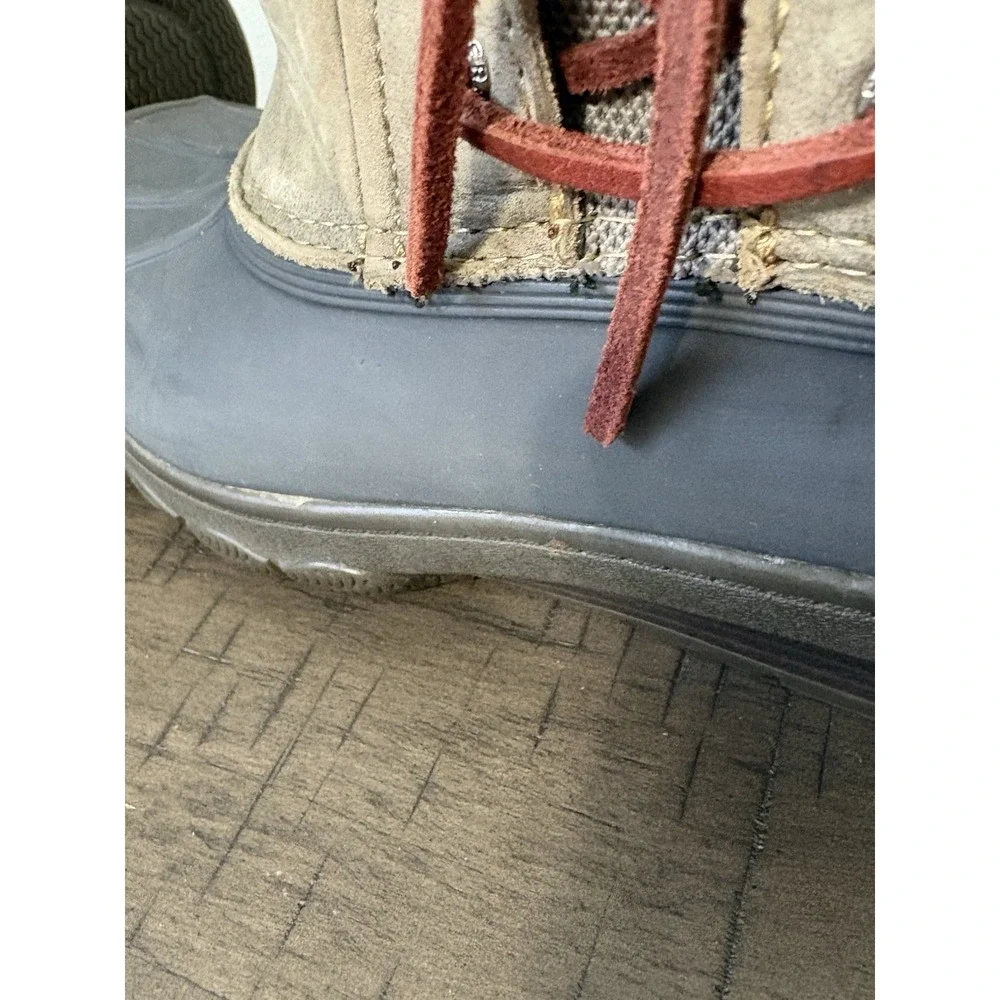 Sperry Top Sider Saltwater Wedge Tide Duck Boots Women's Size 7 Gorpcore